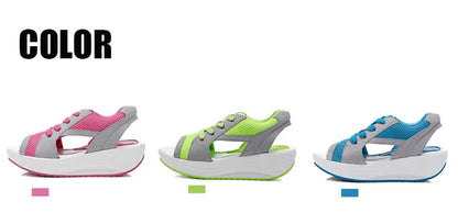 Women Sandals 2023 New Lady Platform Chunky Sandals Comfortable Women's Sandals Open Toe Casual Summer Sports Shoes