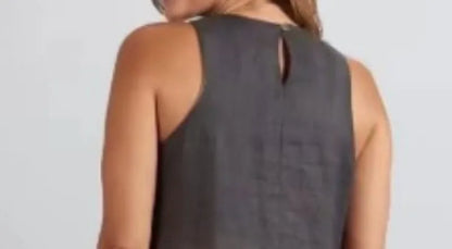 2024 Women Gradient Dress Split Sleeveless Maxi Dresses New Summer Casual Fashion Female High Street Vestidos