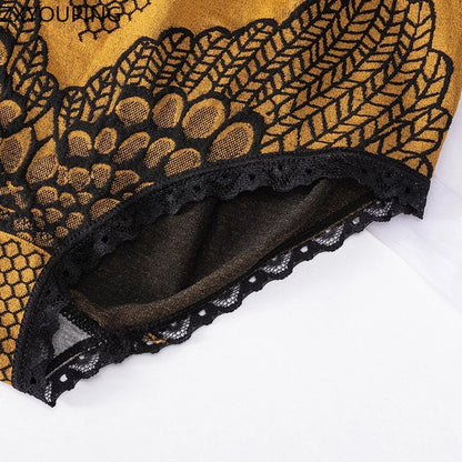 2PCS High Waist Hip Hugger Tummy Tucking Panties Seamless Plus Size Shapewear Panties Graphene Underwear Triangle Palazzo Pants