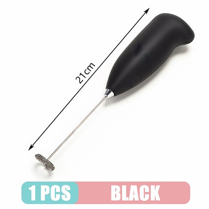 Milk Frother Handheld Mixer Electric Coffee Foamer Egg Beater Cappuccino Stirrer Mini Portable Blenders Home Kitchen Whisk Tool