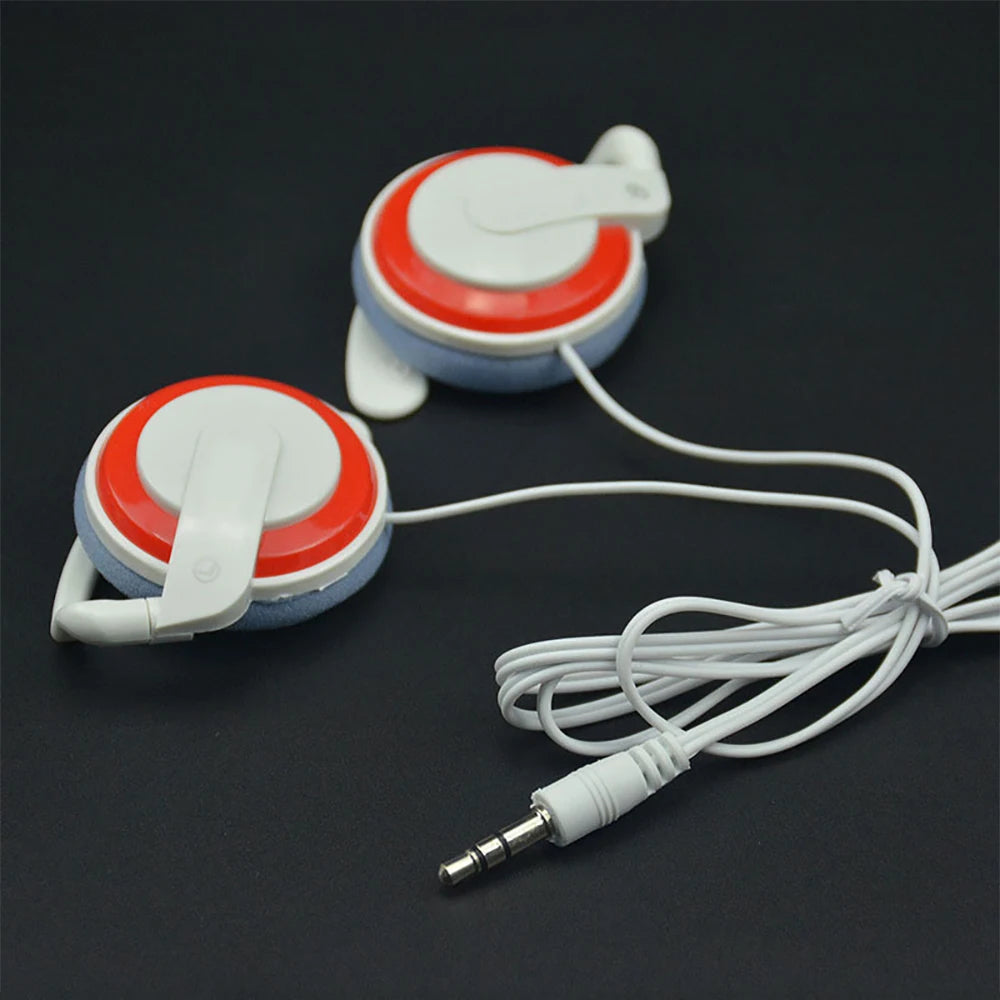 Fashionable Q50 Simple Ear Hook Headset Game Headset Music Headset Running Sports Wired Headset for MP3 4 Phone Computers