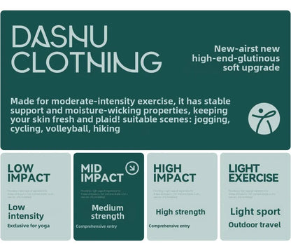 Sports Bra for Women, Shockproof Fixed Cup, Sexy and Beautiful Back, Breathable Fitness Bra with Chest Cushion