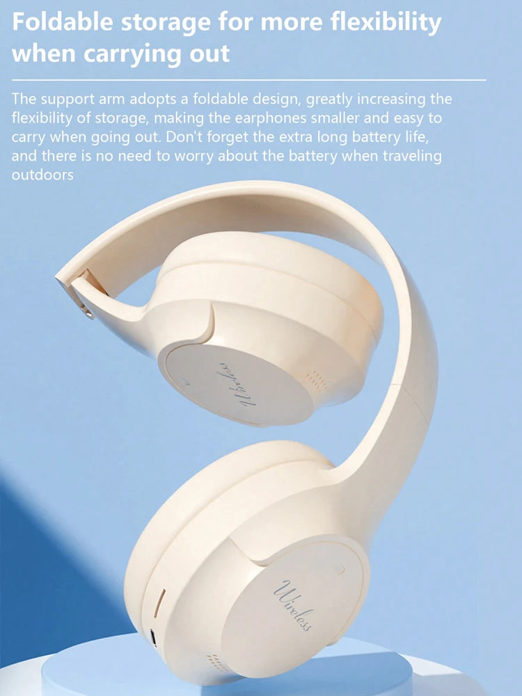 Headset wireless headset, long range, play games and listen to songs headset wireless headset