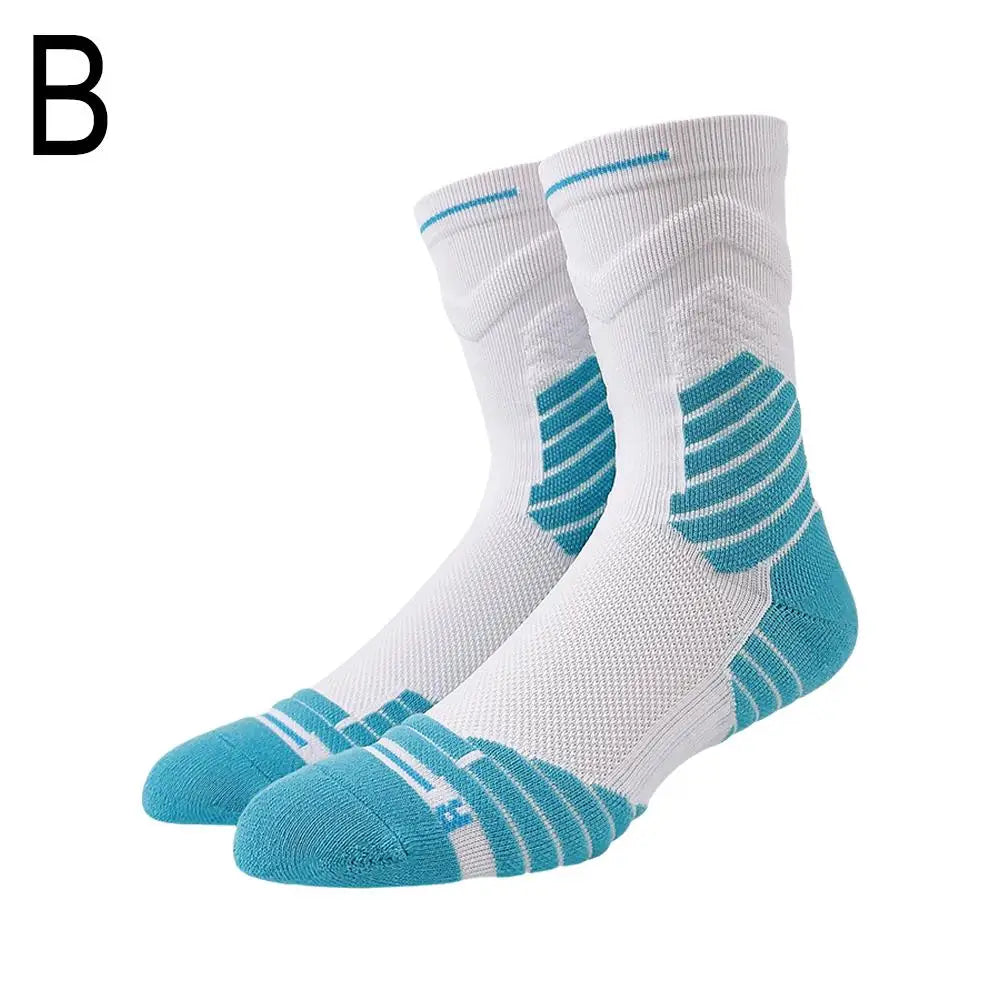 Professional Sports Socks Training Athletic Socks Basketball Crew Socks Cotton Moisture Wicking Socks For Men Women Gifts