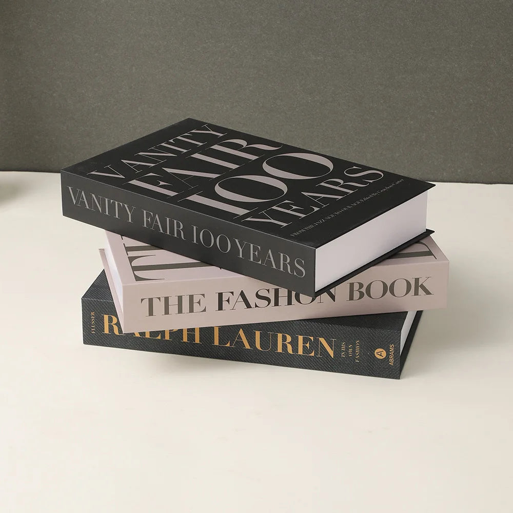 Simulation Book Living Room Accessories Fashion Home Decoration Props Bookshelf Decoration Coffee Table Decoration Books