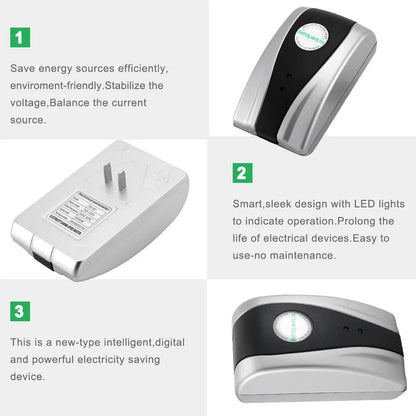 US/EU Plug Electricity Saving Box 3000W 90V-250V Energy Saver Environment-Friendly Power Ahorrador De Corriente Drop