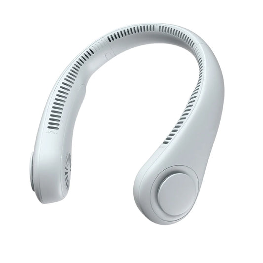 Handheld Fan Portable Mini Fan Portable Mini Leafless Hanging Neck USB Fan Battery Operated for Outdoor Use