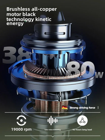 Electric lawn mower Small household lawn Lithium battery rechargeable  mower High power lawn mower