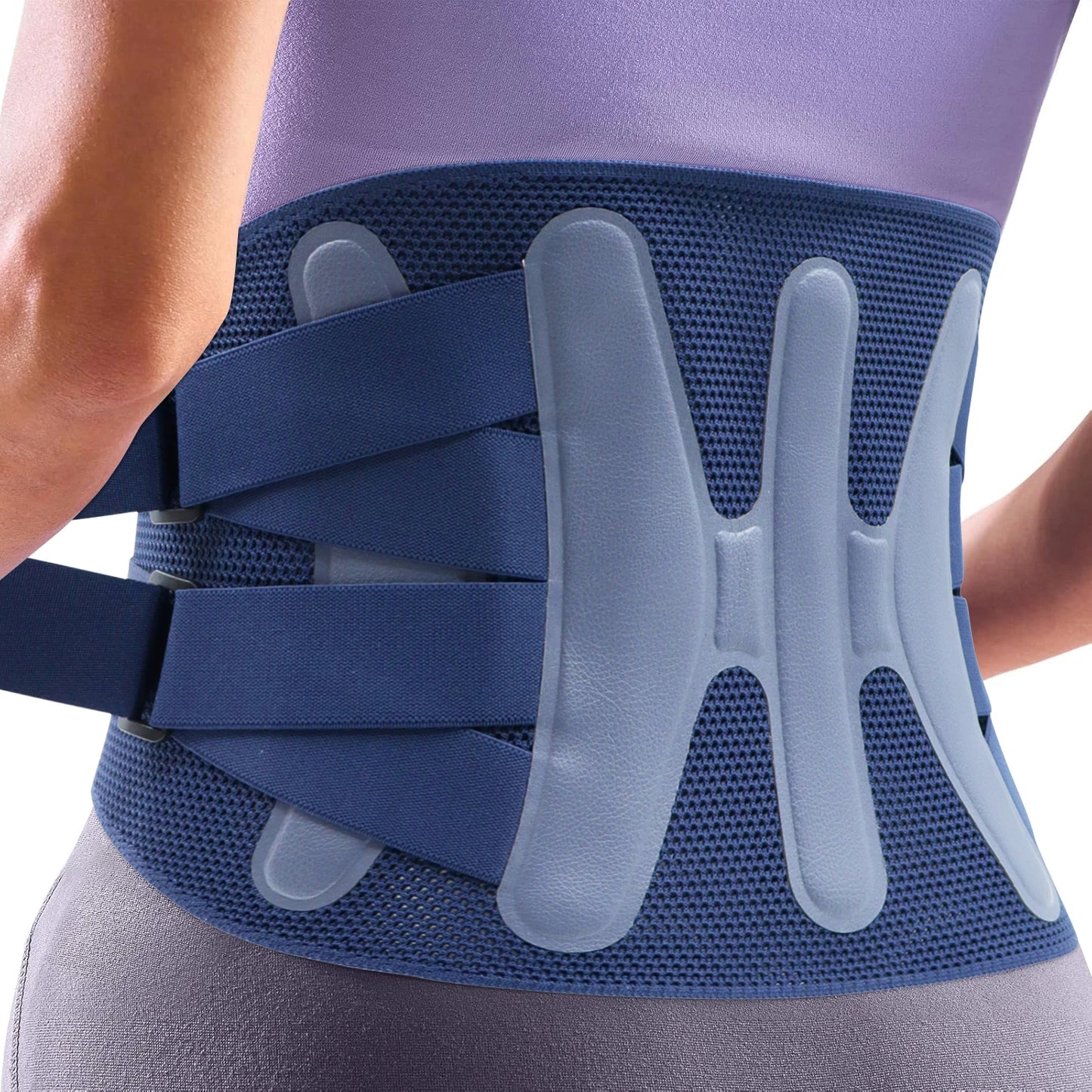 Back Braces for Lower Back Pain with Support System Herniated Disc,Lumbar supports for Sciatica Scoliosis Heavy Lifting and Work