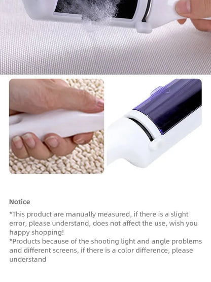 Clothes Lint Remover Electrostatic Brush Portable Coat Sweater Dry Cleaning Lint Removal Brush Pet Sticky Lint Remover