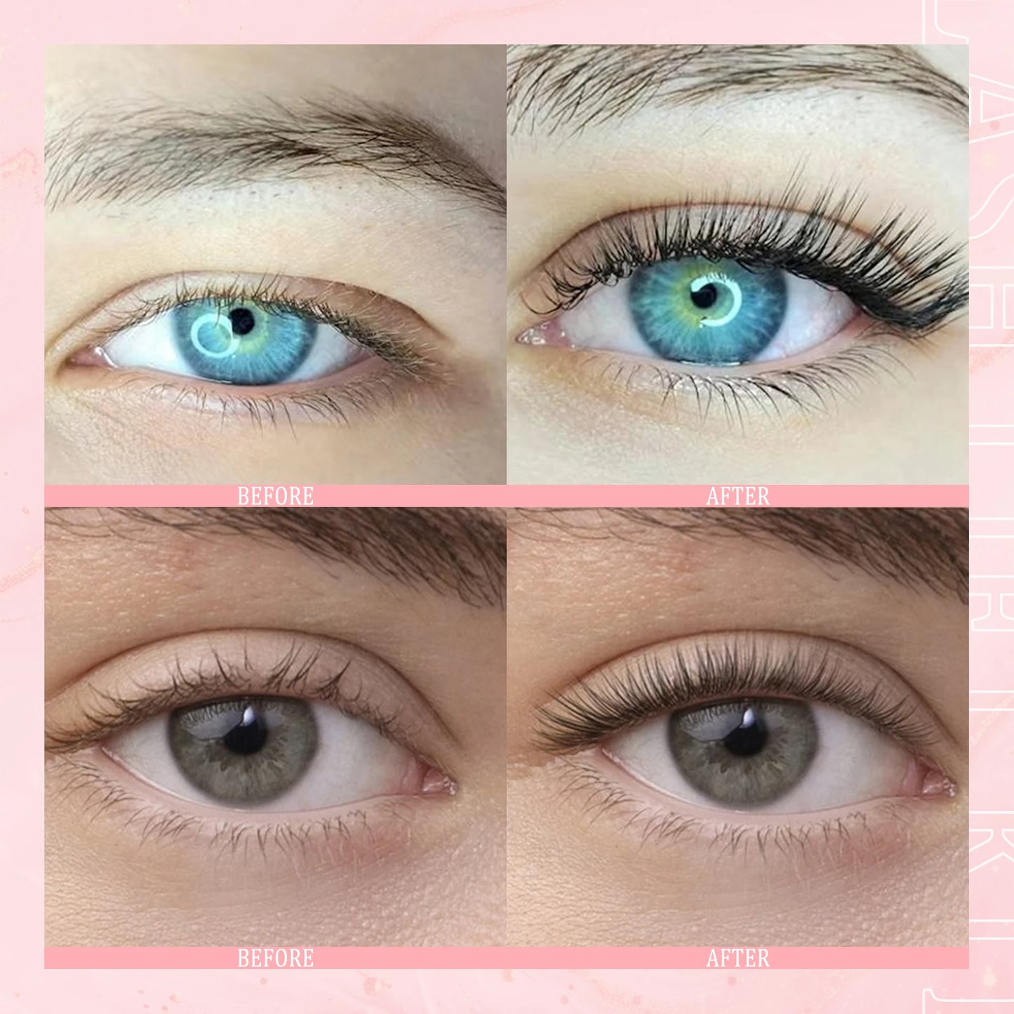 Lash Lifting Kit and Brow Sculpting and Defining Kit, curl perms and volumize lashes, for salon and home use, lasts 6-8 weeks