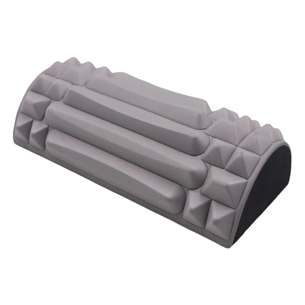 Foam Roller Yoga Column High Density EVA Massage Roller Multi-Function Portable Muscle Roller Half Round for Yoga Pilates