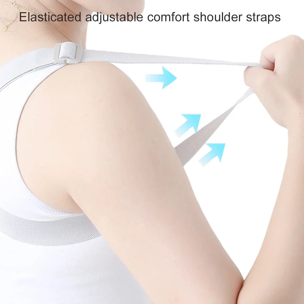 Smart Back Posture Corrector Spine Clavicle Brace Support Belt Vibration Shoulder Training Adjustable Adult Child Strap Health