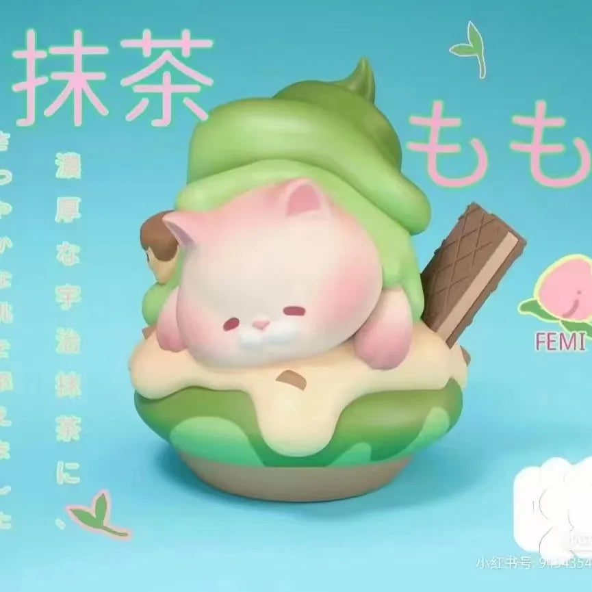 Spot FEMI afternoon tea dessert series tide play blind box hand set up hazelnut milk tea girl birthday gift