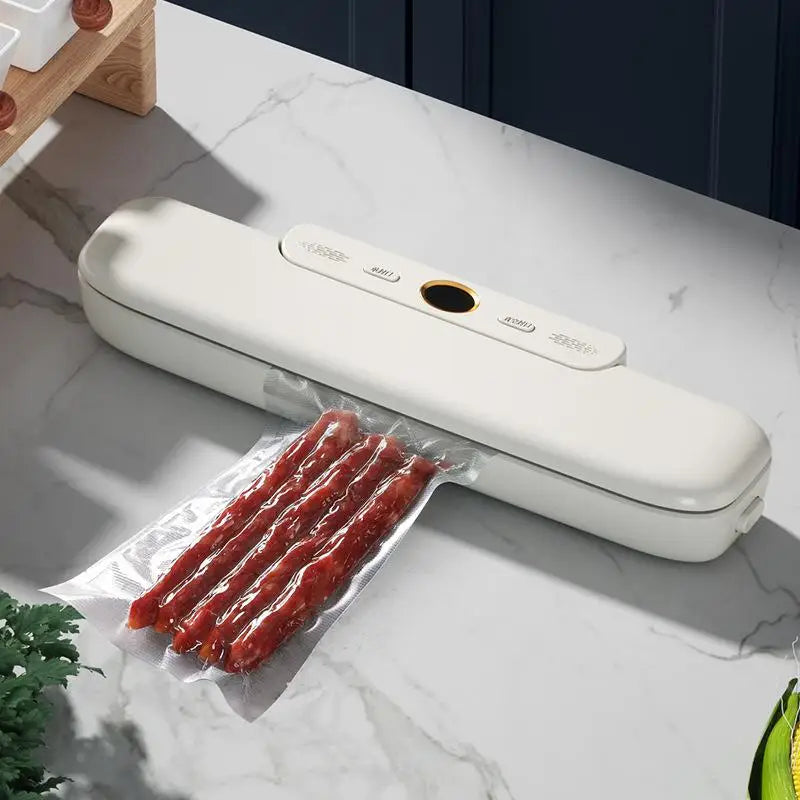 Portable Vacuum Sealer Package Machine Food Vacuum Sealer With Free 10pcs Vacuum bags Household Vacuum Food Sealing preservation