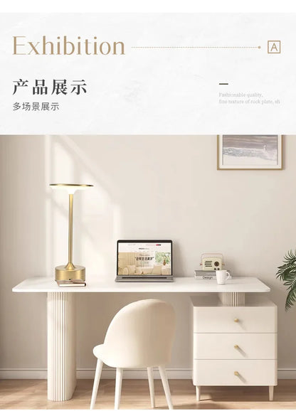 Decorative desk lamp bar bedroom camping ambient light study bedside eye protection led creative gift night light