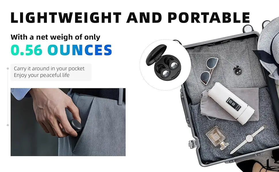 Quiet Ear Plugs for Sleeping Noise Reduction Super Soft Reusable Hearing Protection Anti noise earplugs for Concerts Travel Work