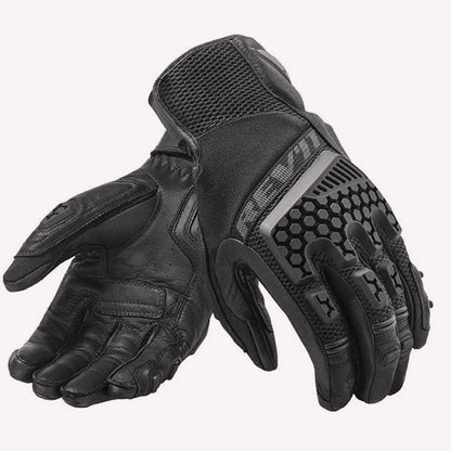 New REVIT Desert 3 PRO motorcycle riding gloves made of genuine leather, breathable, touch screen, and anti fall gloves