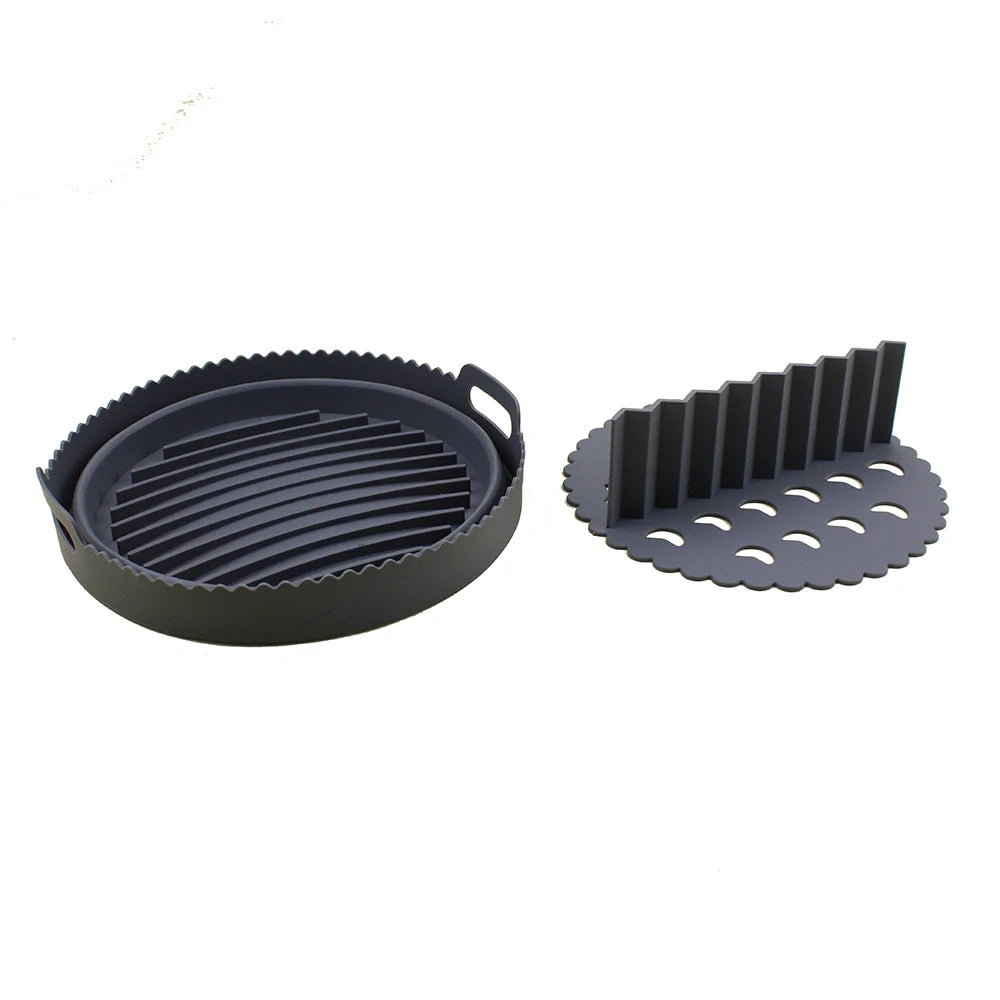 Food Safe Silicone Pot Air Fryer Liners Reusable Heat Resistant reasonable price eazy clean air fryer silicone liners