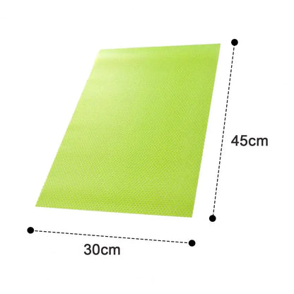 Reusable Fridge Liner Non-slip Refrigerator Shelf Liners Reusable Mats for Kitchen Cabinets Glass Shelves for Kitchen