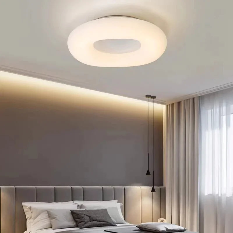 Modern Led Lustre Lamps Home Décor PEChandelier Children's Bedroom Ceiling Lights Living Room Intelligent Pendant Lights Lustres