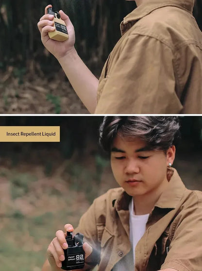 Spray Bottle Pump with Buckle, Portable, Outdoor Camping Travel Spray Bottle, Cosmetic Container, Alcohol, Perfume, Refillable