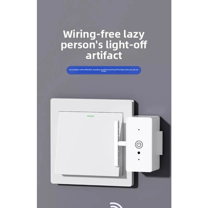 Smart Wireless Light Switch Remote Control for Bedroom/Lazy People, Auto On/Off, Smart Home Device