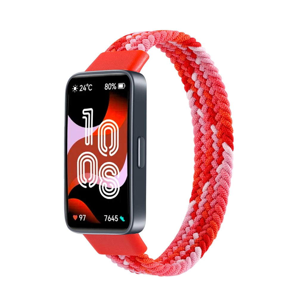 Nylon Loop Band for Huawei Band 10/8 Strap Correa for Huawei Band8 Straps Bracelet for Huawei 8 Band Braided Bands Huawei band 9