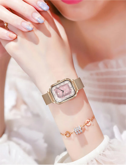 LIGE Fashion Ladies Smartwatch Women's Health Bluetooth Call Waterproof Watches Health Sports Best Friend's Smartwatch Adult