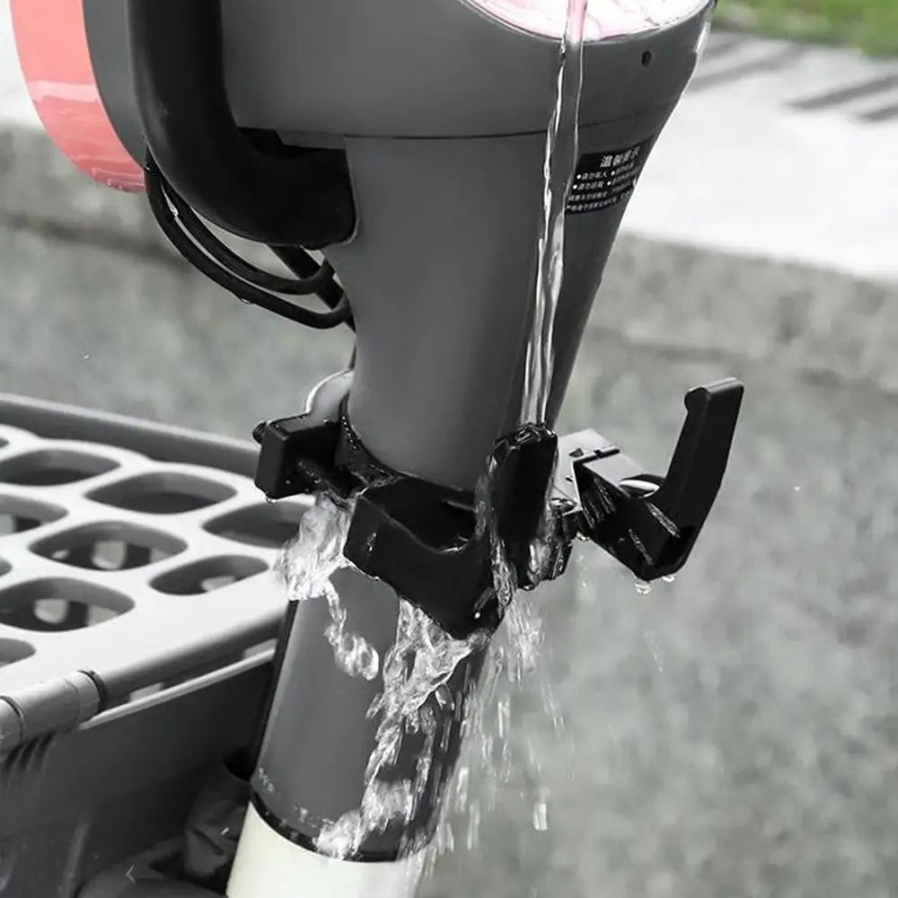 Bicycle Front Hanging Hook Free Punch Sturdy Tube Storage Hook Holder Rack Hanger for Electric Scooter Bike Motorcycle