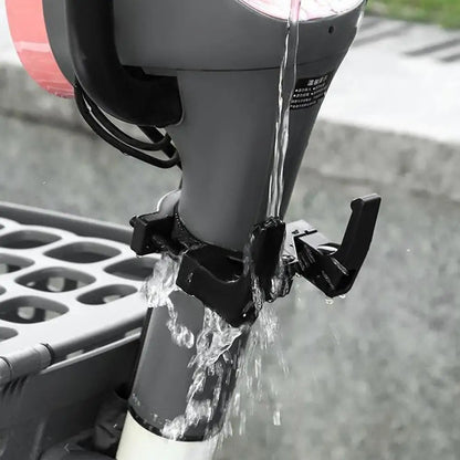 Bicycle Front Hanging Hook Free Punch Sturdy Tube Storage Hook Holder Rack Hanger for Electric Scooter Bike Motorcycle