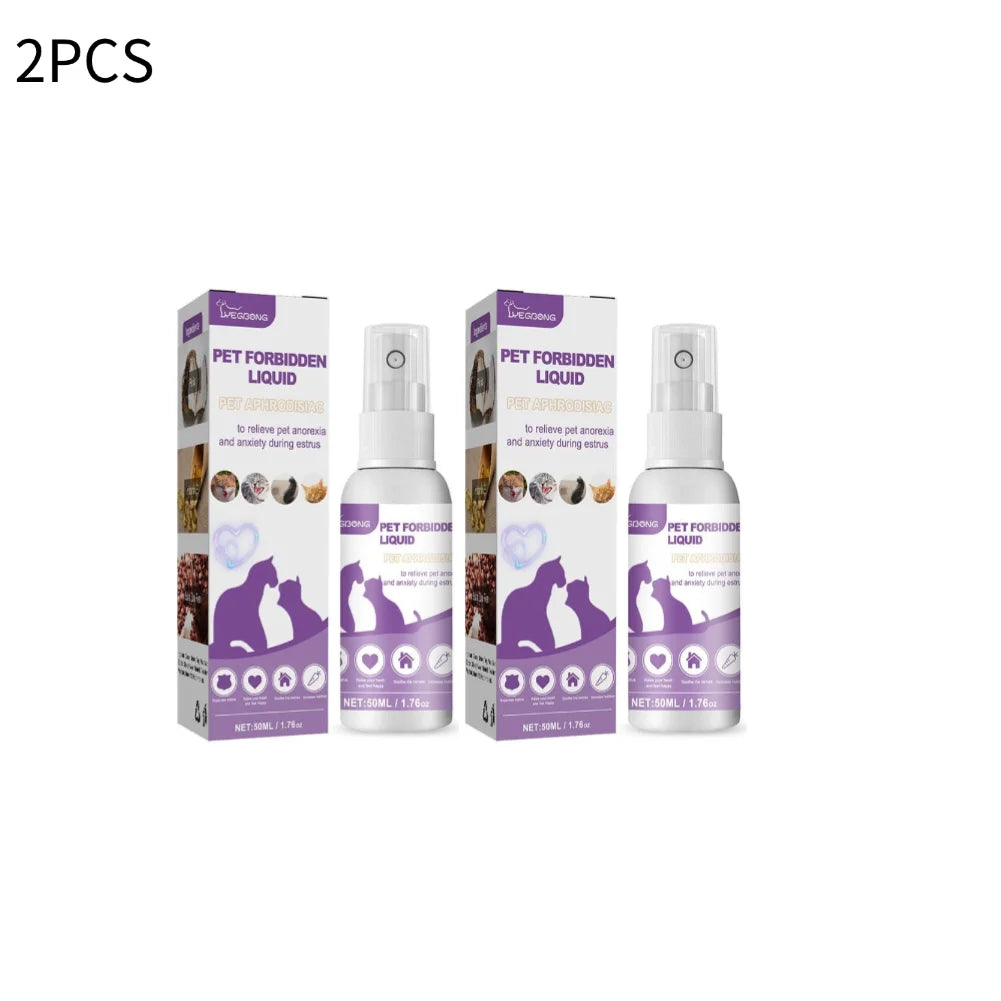 Pet Calming Spray Pet Supplies Pets Pheromone Calming Spray Improve Estrus Agitation Pet Anxiety Relief Spray Cat Dog Health