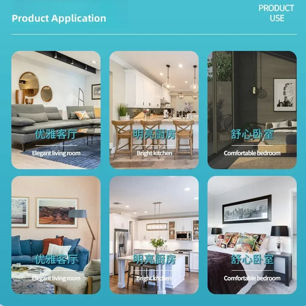 Smart 3-in-1 Ceiling Fan with Remote Control Lighting Lamp  Lighting Base for Bedroom and Living Room Silent and Convenient