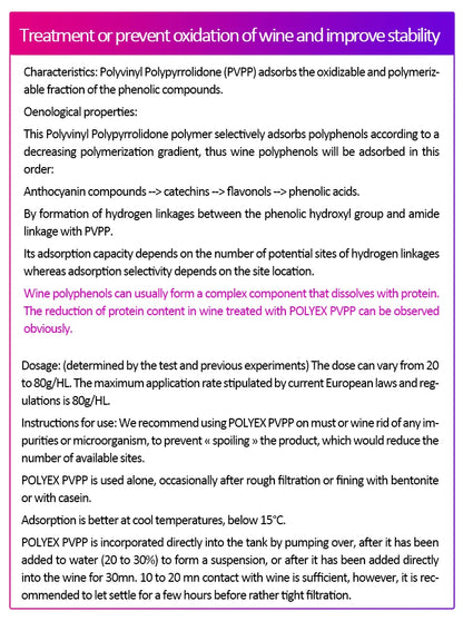 Brewing Grape Ingredients Fermentation Wine & Beer Design Storage Container distiller bentonite tannin