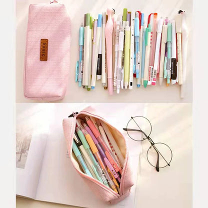 Pencil Case School Supplies Large Capacity Pencil Pouch Estuches Basic Pen Case Trousse Scolaire Kawaii Stationery Pencilcase