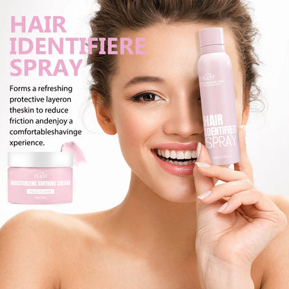 Hair Identifier Spray Hairless Painless Gentle Hair Growth Inhibitor for Shaving with Razor Face Hair Removal Dermaplaning Spray