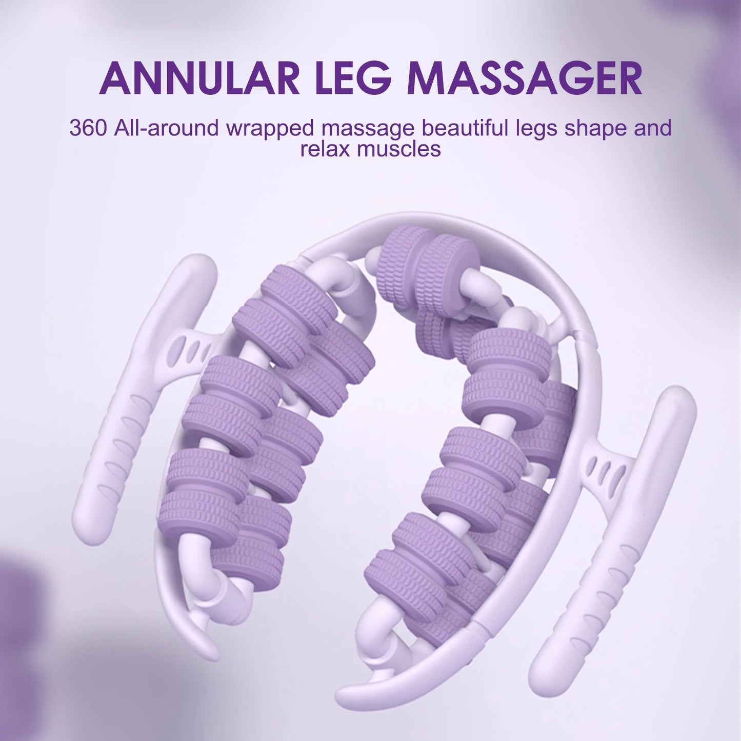 Leg Massager Portable 28 Wheel Leg Massager For Yoga Dancing Running Fitness Rehabilitation Training Sports Relaxing Supplies