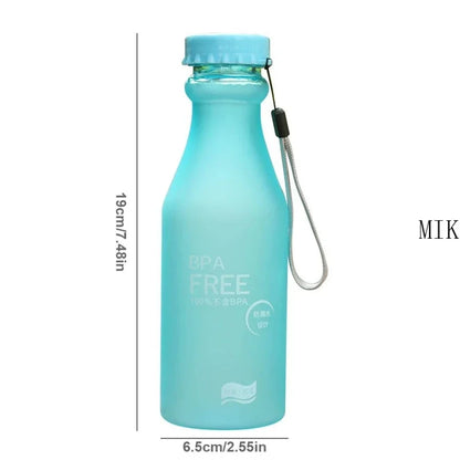 500ML Sport Water Bottle Anti-drop Hydro Flask BPA-Free Leakproof Drinking Bottles Outdoor Travel Drinking Cups for Outdoor