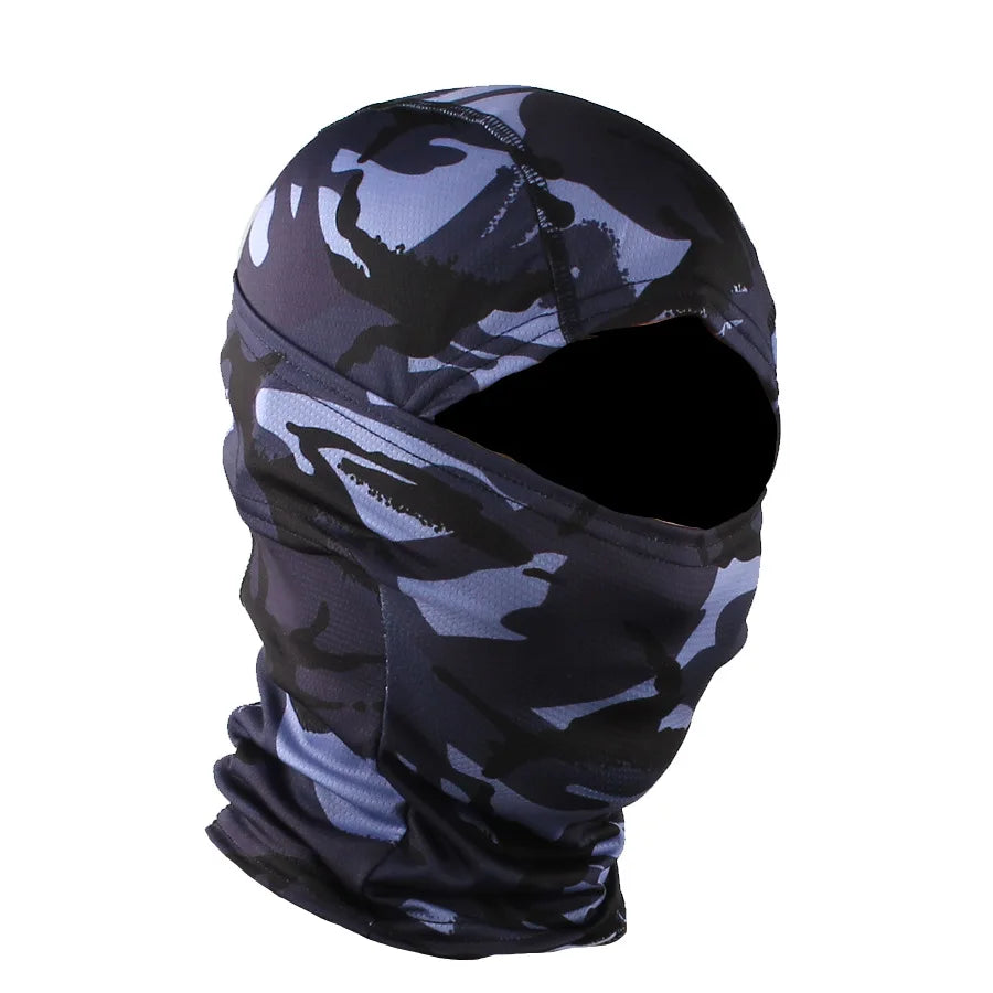 Tactical Balaclava Men Cycling Motorcycle Bike Full Face Mask Bandana Army Hunting Hiking Neck Scarf Multicam Men Cap