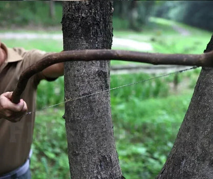 1pcs Outdoor Tools Hand Chain Saw Survival Fretsaw Chain Saw Practical Emergency Steel Wire Saw Camping Hunting Kits Pocket Gear