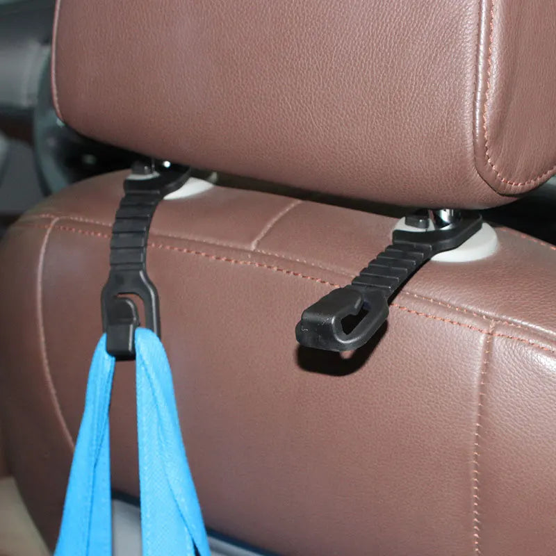 Car Seat Headrest Hook Storage Hanger Car Vehicle Back Seat Organizer Holder Auto Interior Accessories Hooks Universal
