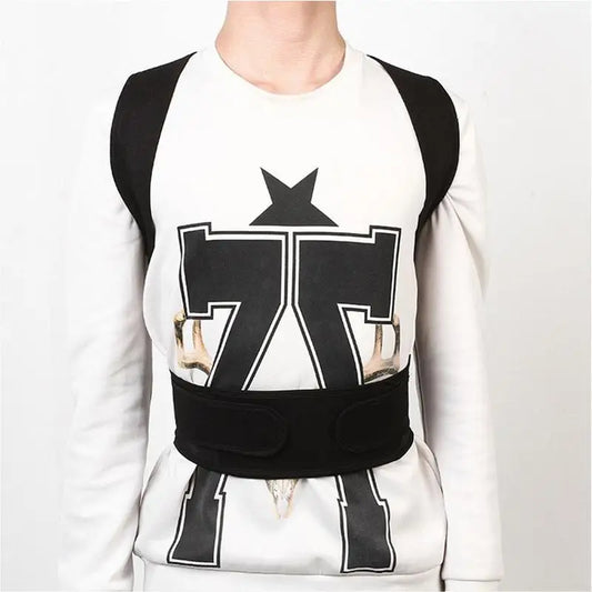 Back Posture Correction Belt Hunchback Corrector Men Women Sitting Posture Adjustable Correction Belt Shoulder Straight Back