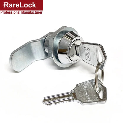 Round Cabinet Cam Lock Waterproof for Home Drawer Strorage-box GYM Locker Hardware Rarelock MMS500 G