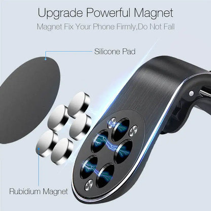 Magnetic car Phone Holder Air Vent Mount Mobile Phone Stand For iPhone xiao mi redmi smartphone
