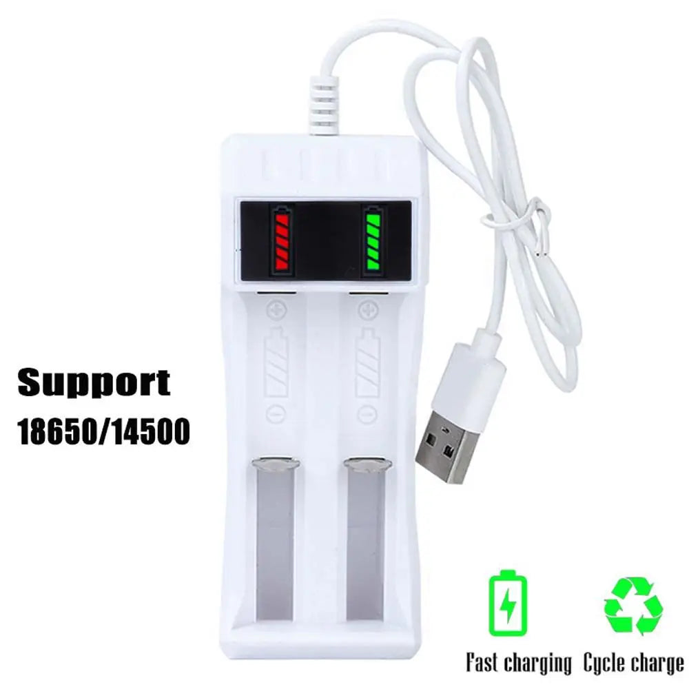 Charger Li-Ion Rechargeable Charging Dock 14500 Lithium Battery Charger Charger Adapter Batteries USB Charger Battery Charger