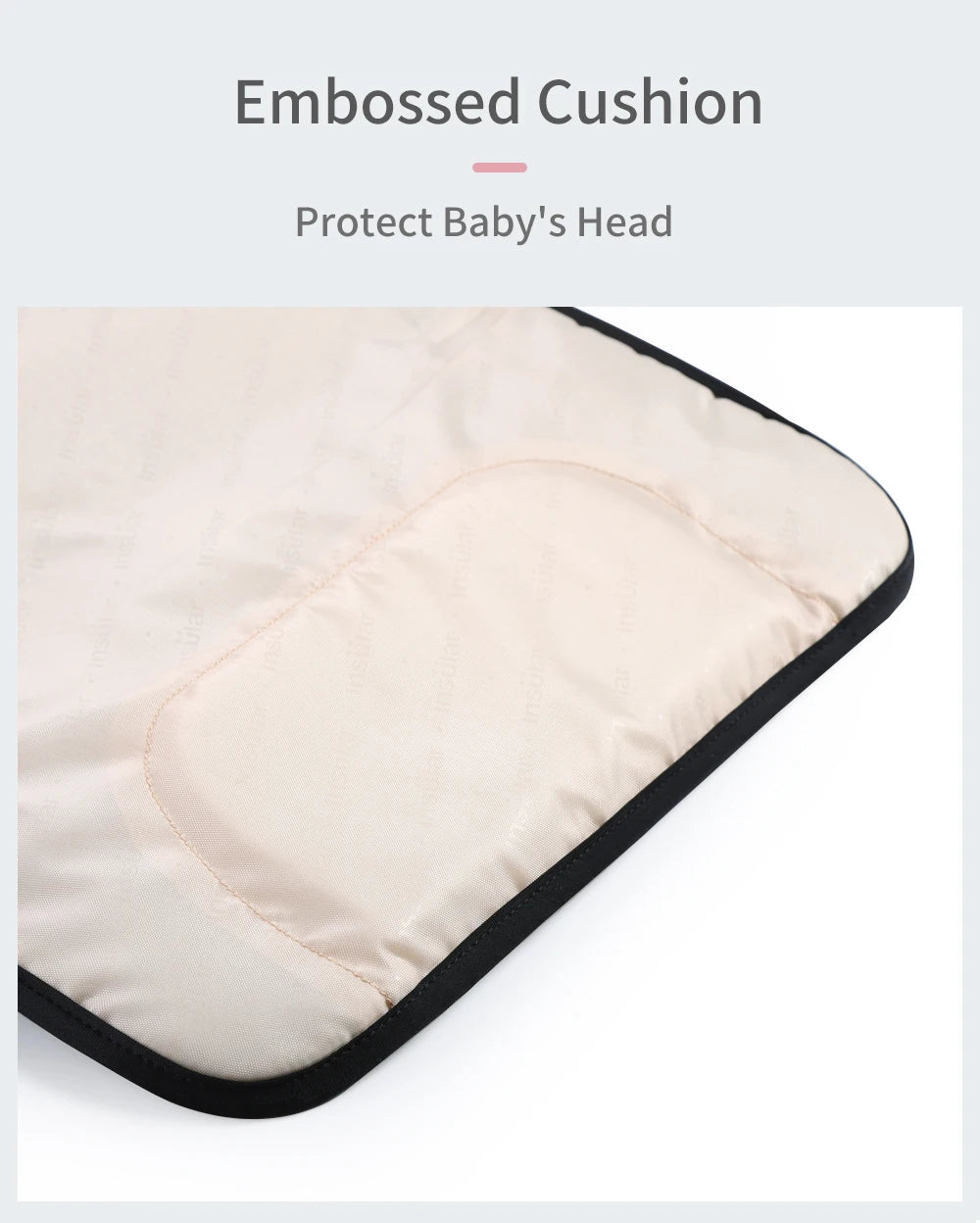 Portable Baby Changing Mat Infant Multifunction Diaper Changing Pad Newborn 2 IN 1 Waterproof Changing Pad Cover Storage Bag