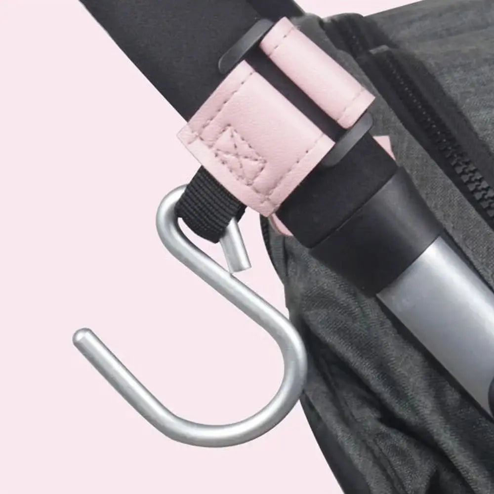 S Shape Baby Stroller Hooks Solid Color Cart Organizer Hanging Hook Stroller Accessories Cartoon Stroller Accessories Bicycle
