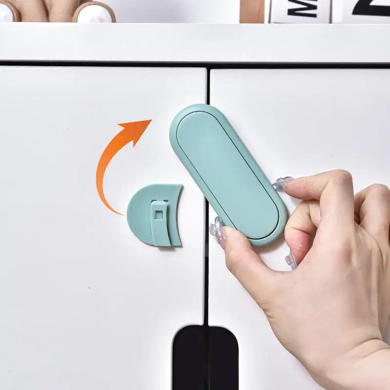 Child Safety Locks Home Refrigerator Lock for Kids Security Protection Baby Anti-Pinch Hand Refrigerators Door Dedicated Buckles