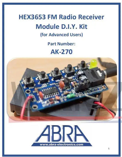 DIY Electronic Kits Wireless Stereo FM Radio Receiver Module PCB 76MHz-108MHz DC 1.8V-3.6V