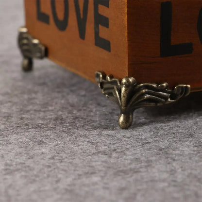 Durable Antique Hardware Protector Wood Case Jewelry  Box Furniture Leg Corner Feet Leg Corner Bracket